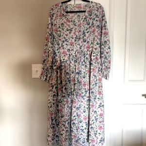 Floral H&M maxi dress